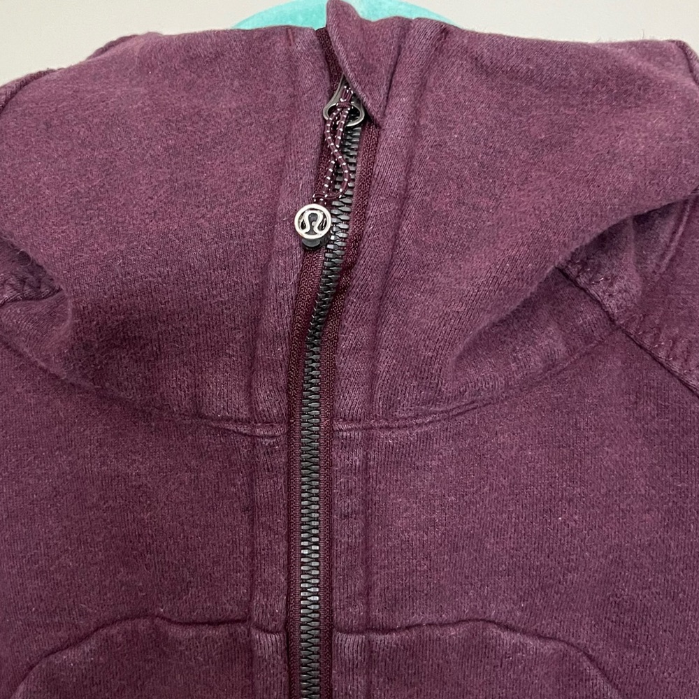 Lululemon Pleat to Street Purple Full Zip Hoodie Jacket with Pull Tag - Picture 3 of 16